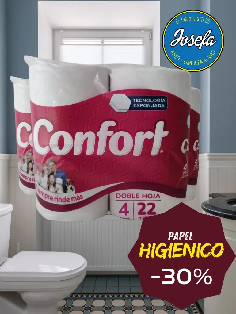 7806500506829 - CONFORT DOBLE HOJA 4X22